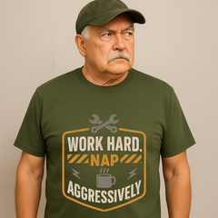 Work Hard Nap Aggressively T-Shirt